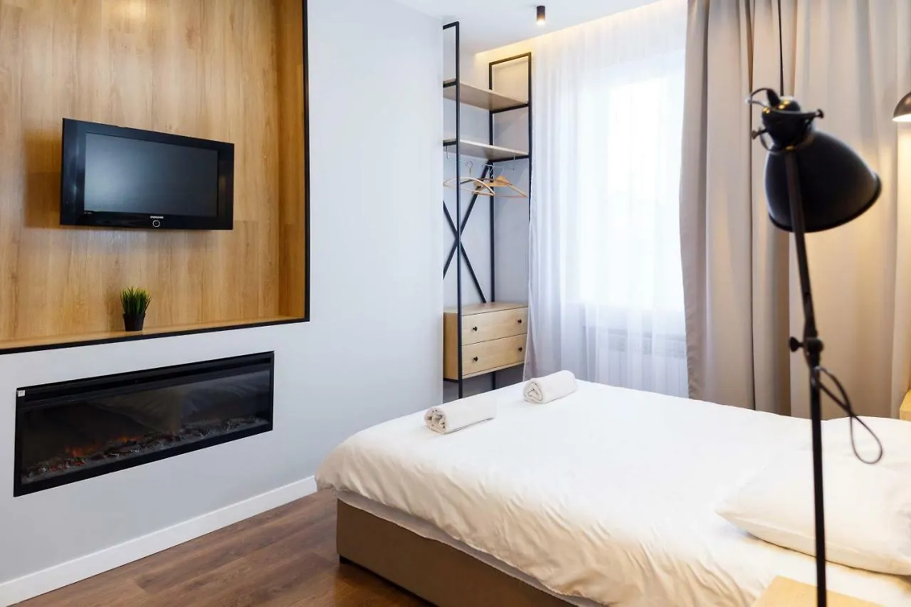 Loft Apartment In Old Lviv Ac Fireplace 0*,