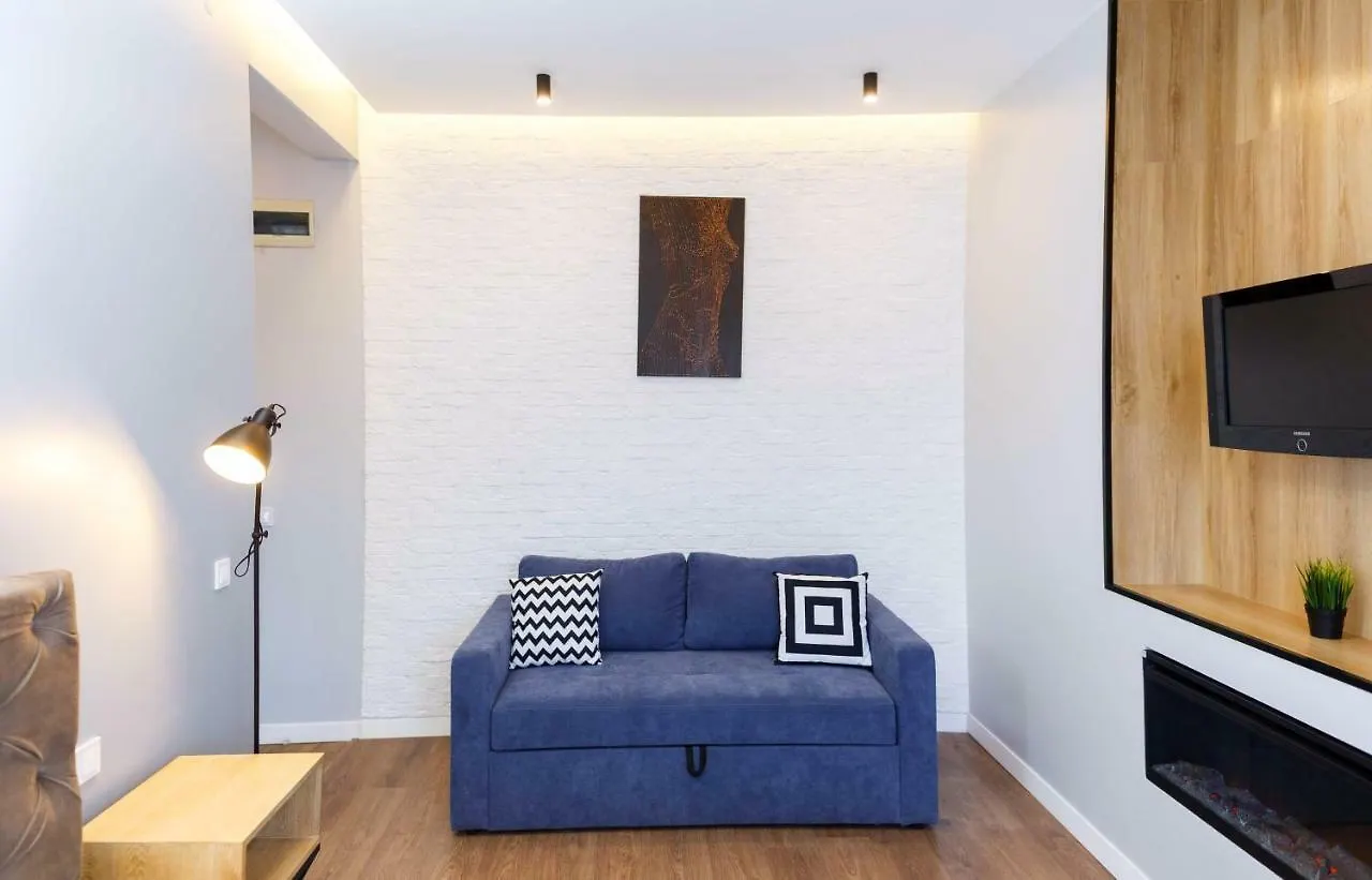 Loft Apartment In Old Lviv Ac Fireplace
